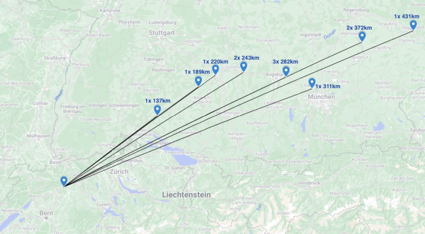 12 Weeks – 2432 Minutes – 3364 Kilometers